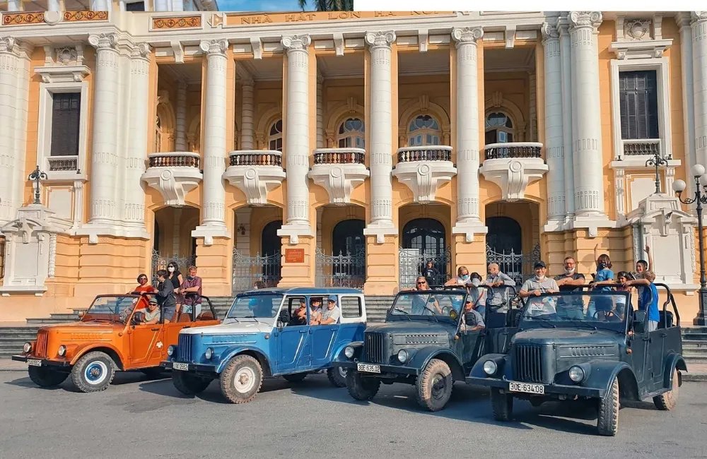 Hanoi Jeep Tour Halfday
